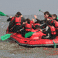 Teamevenement aan de kust