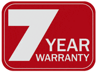 7 year warranty