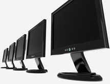 Aankoop van flatscreen monitors