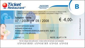 Ticket Restaurant Acceptation Ticket Restaurant Acceptation