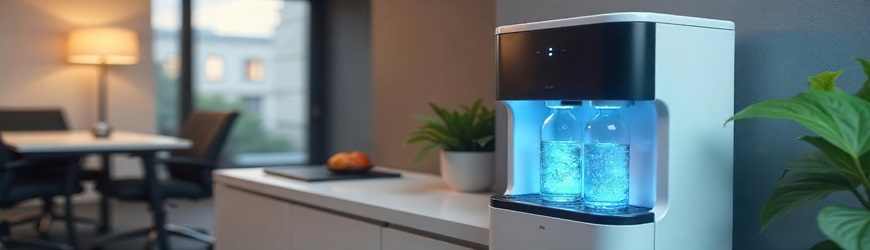 eau filtrée au bureau