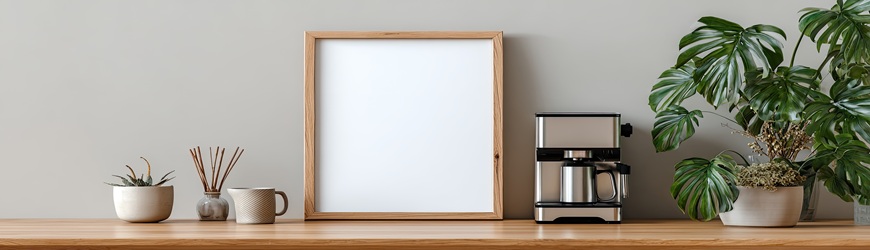 machine à café au bureau