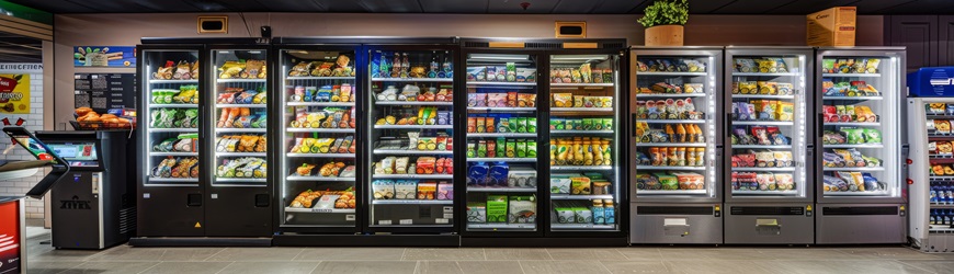 distributeur automatique de boisson et snack